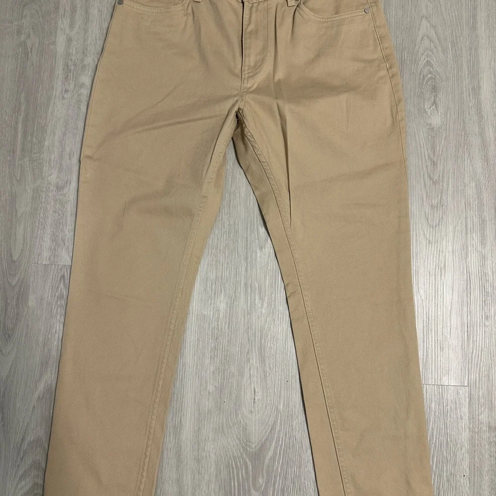 Michael Kors Khaki Straight-Leg Chinos